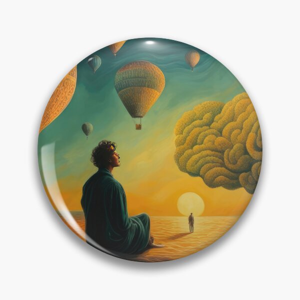 Item preview, Facing your dreams and your surreal thoughts with balloons and brain tree designed and sold by CG Studio.
