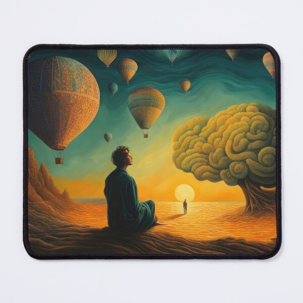 Item preview, Facing your dreams and your surreal thoughts with balloons and brain tree designed and sold by CG Studio.