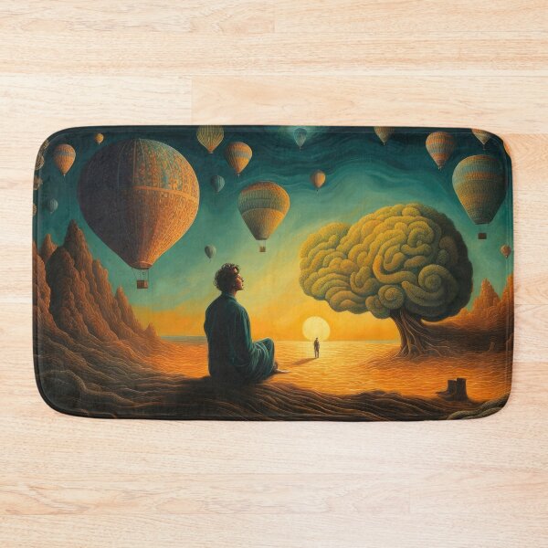 Item preview, Facing your dreams and your surreal thoughts with balloons and brain tree designed and sold by CG Studio.