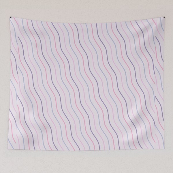 Item preview, Cascading Waves Pattern designed and sold by 2teesme.