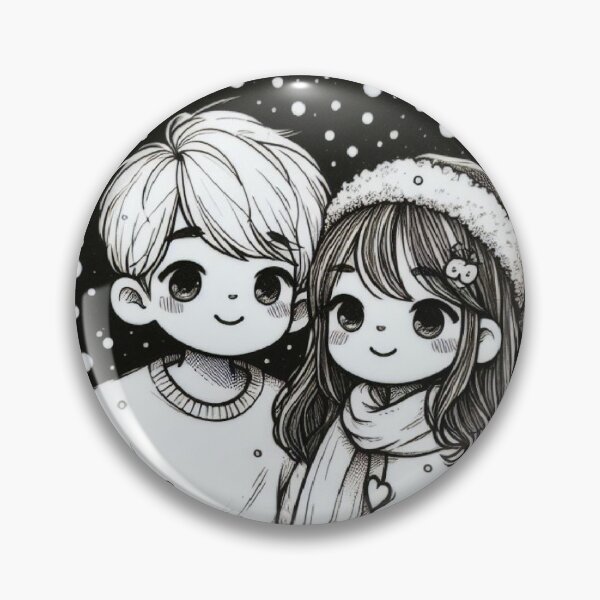 Item preview, cute couple christmas designed and sold by yrniino.