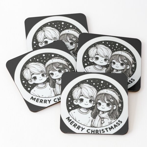 Item preview, cute couple christmas designed and sold by yrniino.