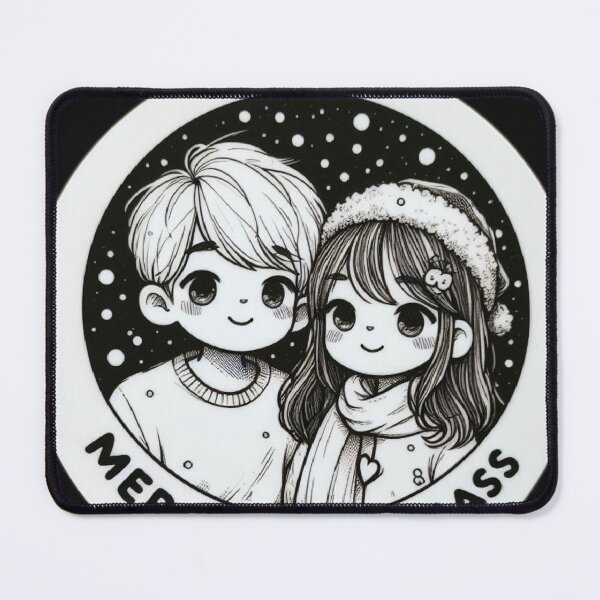Item preview, cute couple christmas designed and sold by yrniino.