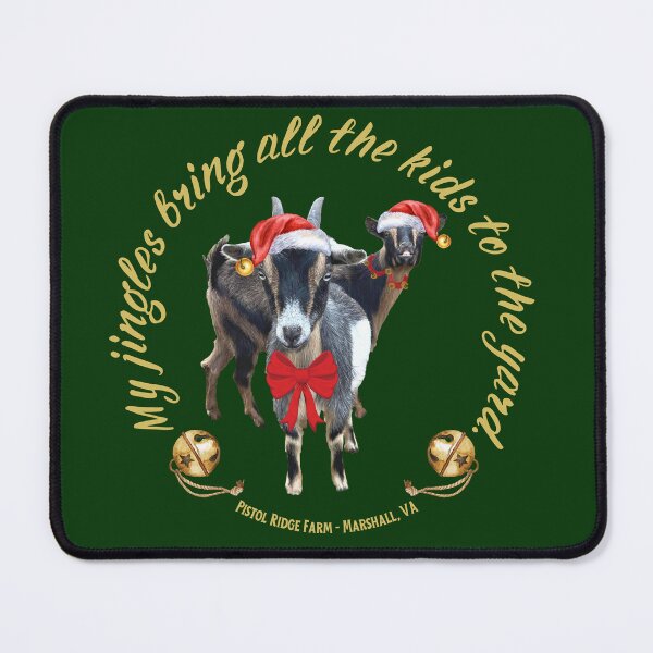 Item preview, Christmas Goats | Cute Goats | Funny Goats | Goat Puns designed and sold by PistolRidgeFarm.