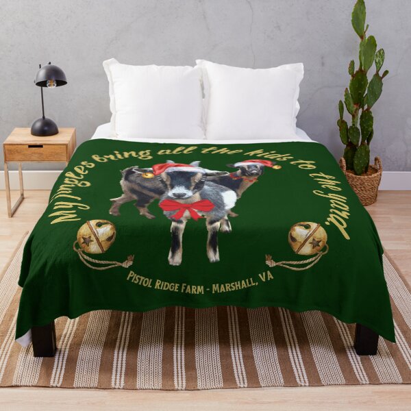 Item preview, Christmas Goats | Cute Goats | Funny Goats | Goat Puns designed and sold by PistolRidgeFarm.