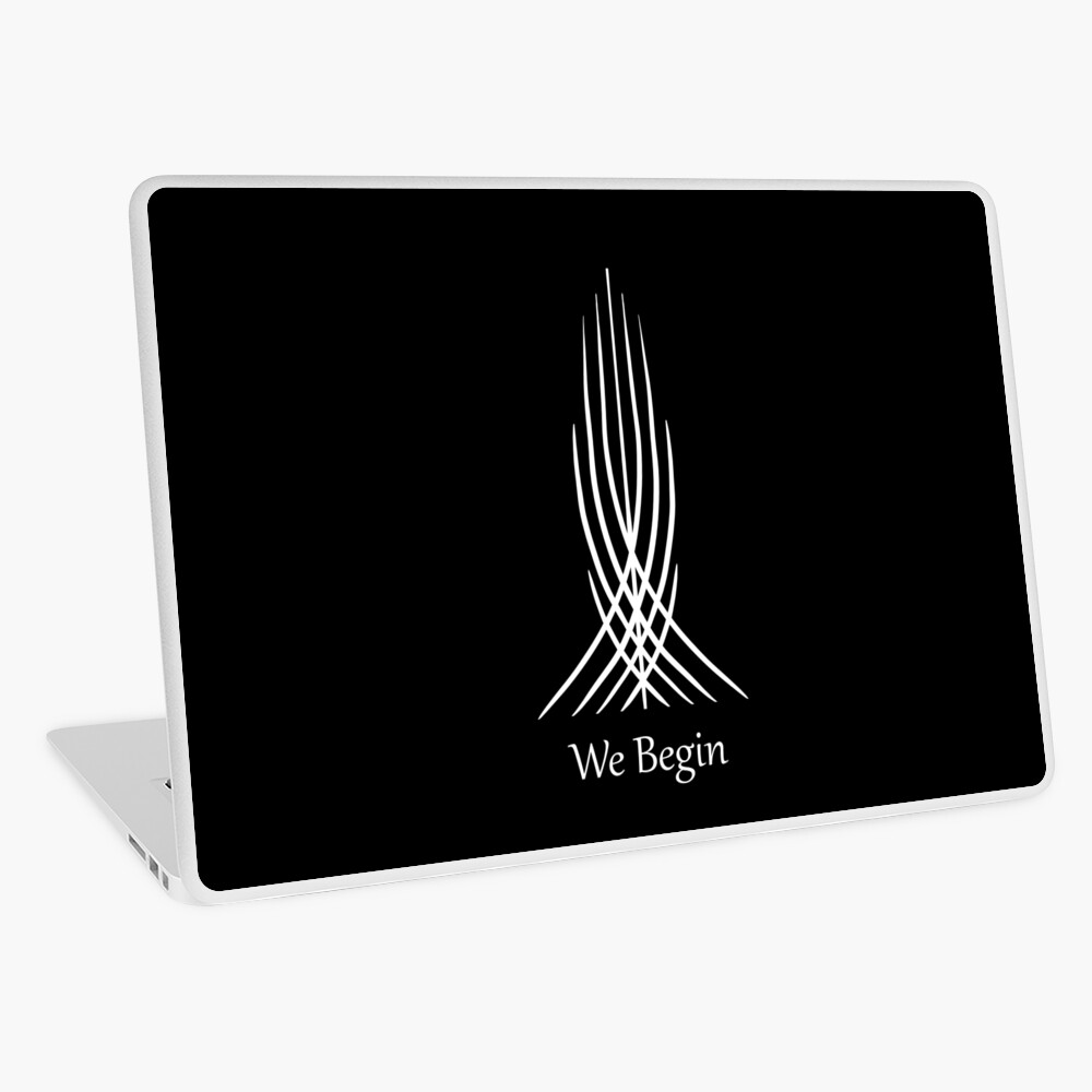 Item preview, Laptop Skin designed and sold by scrollanddagger.
