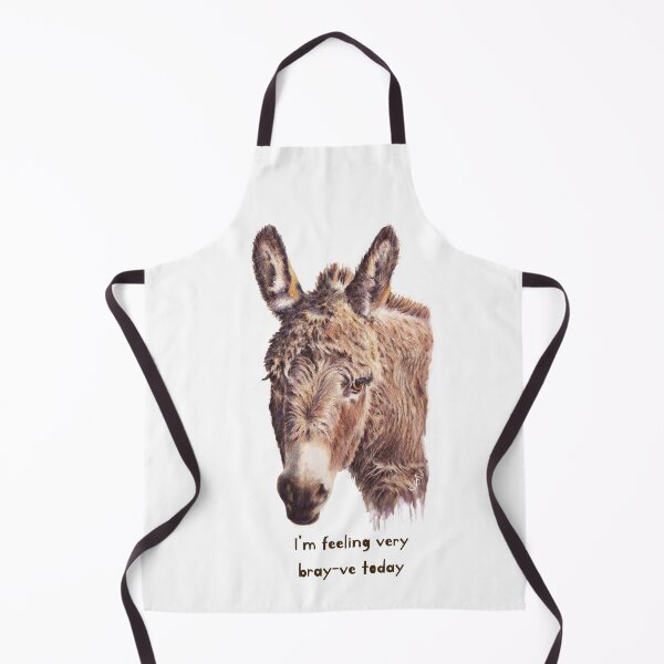 Item preview, Donkey mixed media digital drawing with caption designed and sold by JayTCee.