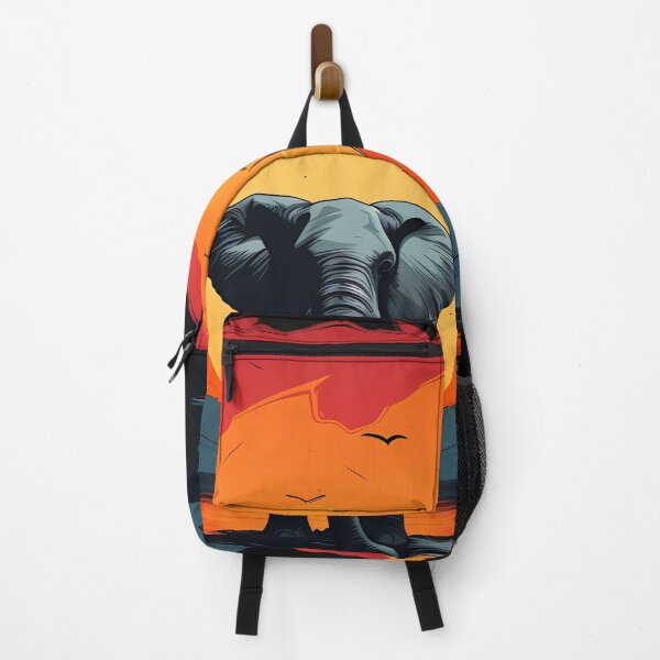 Item preview,  Elephant and mountains designed and sold by Linework Studio.