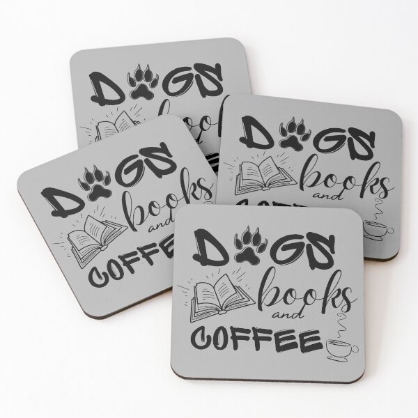 Item preview, Dogs, Books & Coffee designed and sold by FarmersCottage.
