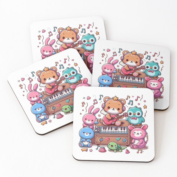 Item preview, Cute Baby pets playing music designed and sold by WorldOfPetss.