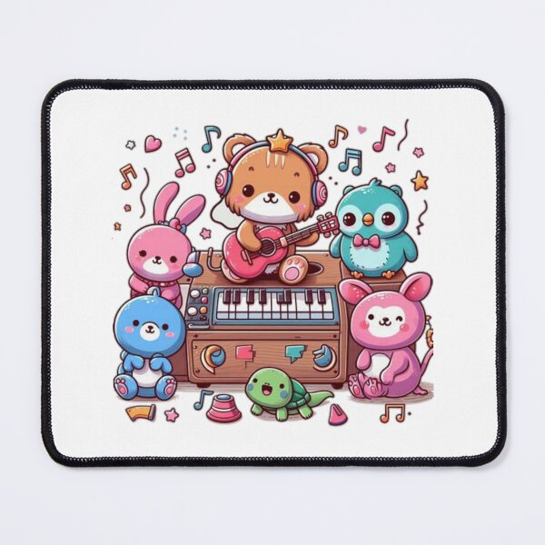 Item preview, Cute Baby pets playing music designed and sold by WorldOfPetss.