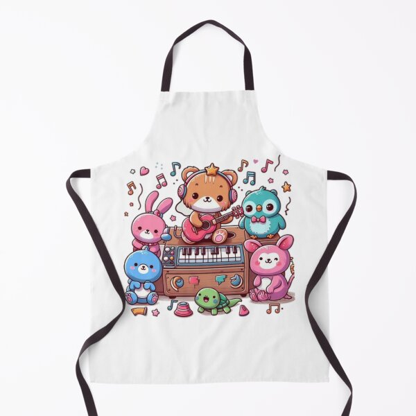Aperçu de l'œuvre Les animaux mignons jouent de la musique créée et vendue par WorldOfPetss.