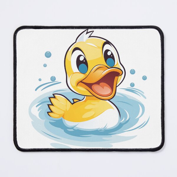 Item preview, Happy smiling duck designed and sold by GoodThings66.