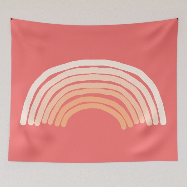 Item preview, Peach Fuzz Rainbow designed and sold by ellenhenry.