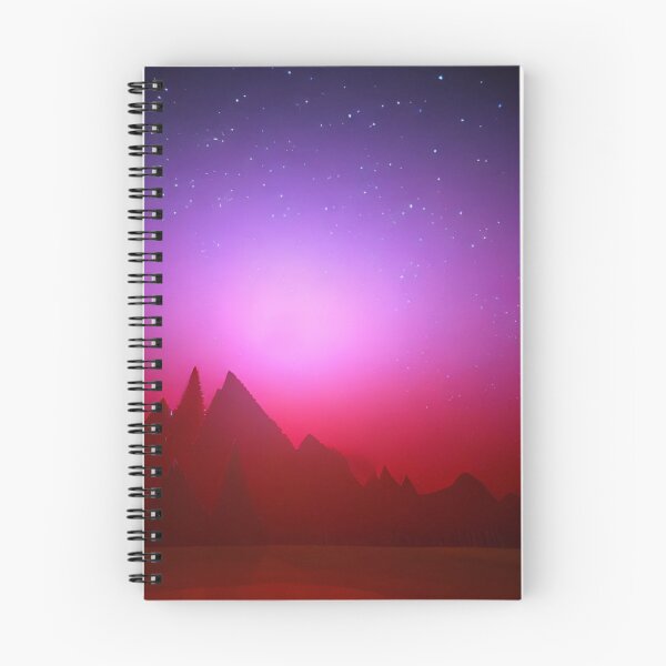 Item preview, Nebulous Mountains designed and sold by flightedbird.