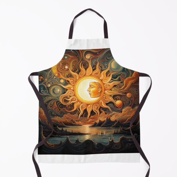 Item preview, Illustration Art Of Universe Sky Sun And Stars designed and sold by officialali2022.
