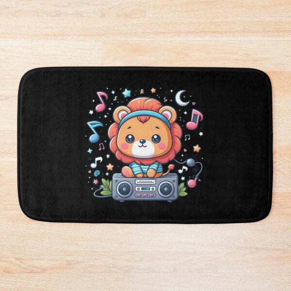 Item preview, Baby lion playing music designed and sold by WorldOfPetss.
