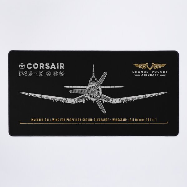 Aperçu de l'œuvre Corsaire F4U créée et vendue par 909 Apparel®.