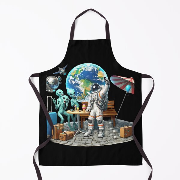Item preview, Alien Encounter: Space Tourist Selfie designed and sold by jokesabroadco.