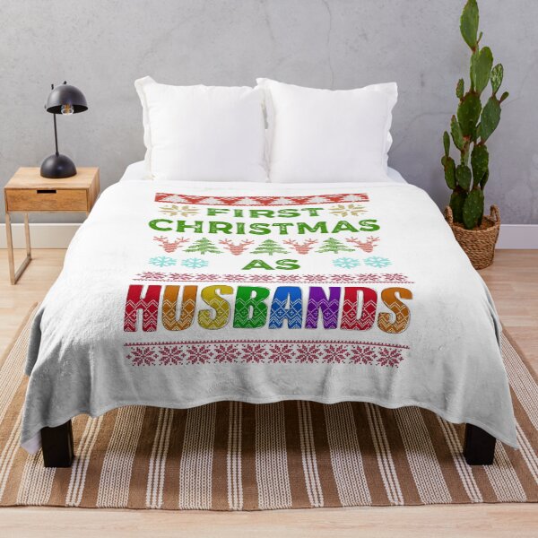 Item preview, First Christmas as Husbands (Pride LGBT LGBTQ+) designed and sold by 4TeeToo.