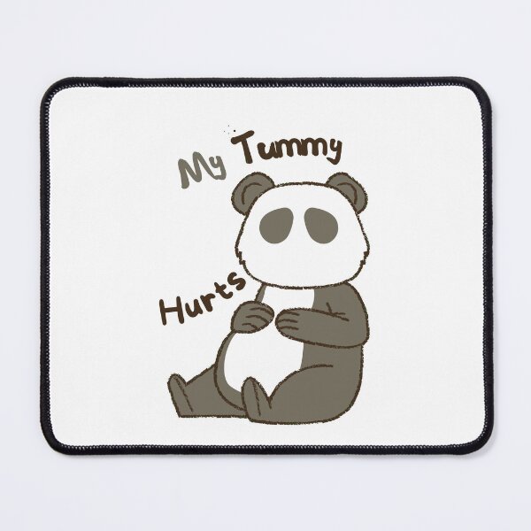 Item preview, My Tummy Hurts Panda tummy designed and sold by FlyShop1.