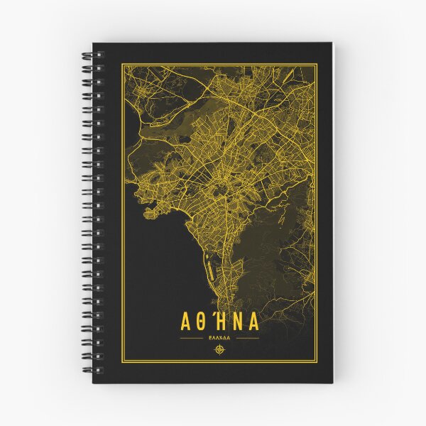 Item preview, Map of Athens - Χάρτης Αθήνας designed and sold by feether-store.