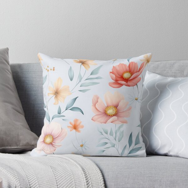 Item preview, Water color Flower seamless pattern concept. designed and sold by Whiteblueshop.