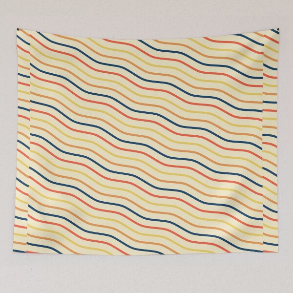 Item preview, Colorful Wave Pattern Image designed and sold by 2teesme.
