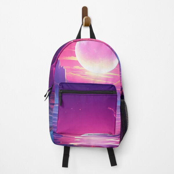 Item preview, Tropical Synthwave Mirage: Sunset Serenity designed and sold by Mullet Monkey.