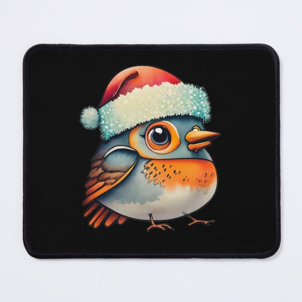 Item preview, Robin Santa : Feathered Festive Cheer designed and sold by ArtfulNook.