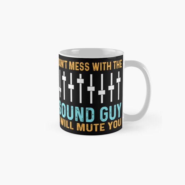 Yes, It's My Fault Sound Engineer Mixer Funny Coffee Mug for Sale