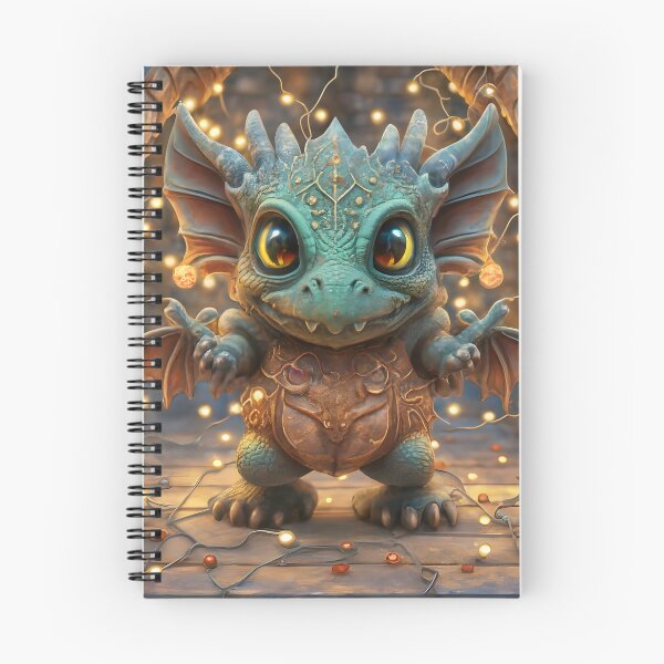 Item preview, Festive Chibi Gargoyle Dragon With Lights designed and sold by DragonRealms.