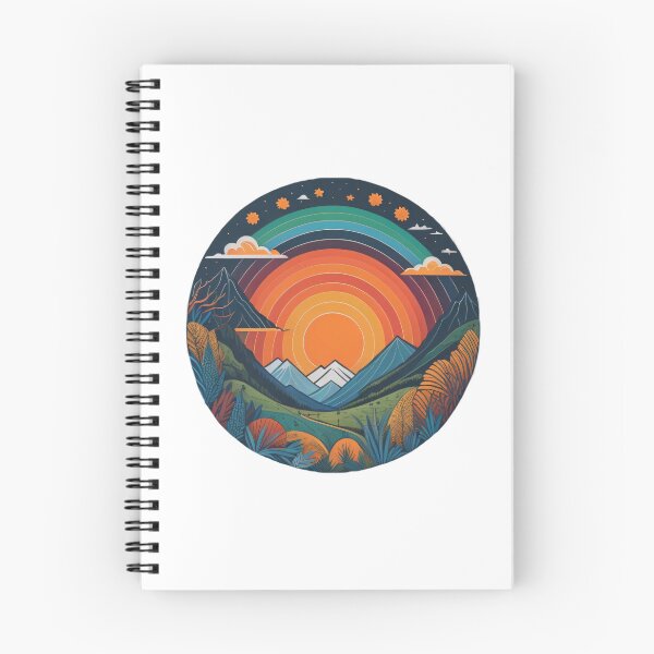 Item preview, Mountain Sunset view  designed and sold by UniqueArtsOnly.