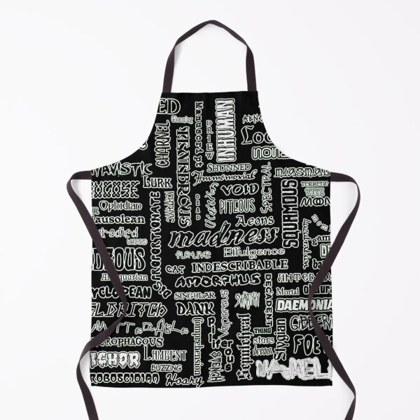 Item preview, Lovecraftian Wordcloud (Transparent) designed and sold by SparklefilthStudios.