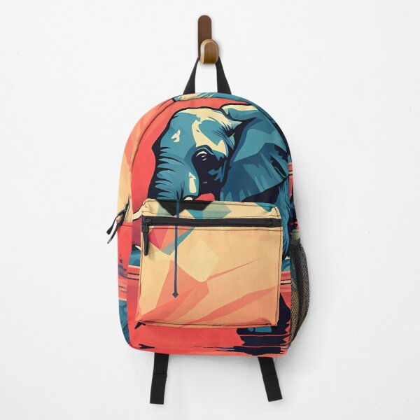 Item preview,  Elephant and mountains designed and sold by Linework Studio.