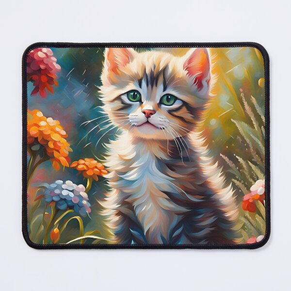 Item preview, Cute kitten in the garden designed and sold by HofTao.