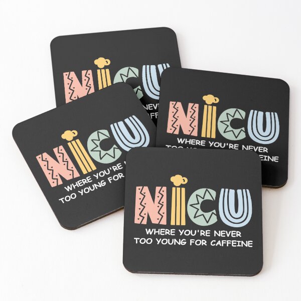Item preview, Nicu Nurse-nicu where you're never too young for caffeine -Neonatal Icu Nurse-Nurse Appreciation Gift designed and sold by belladesign7.