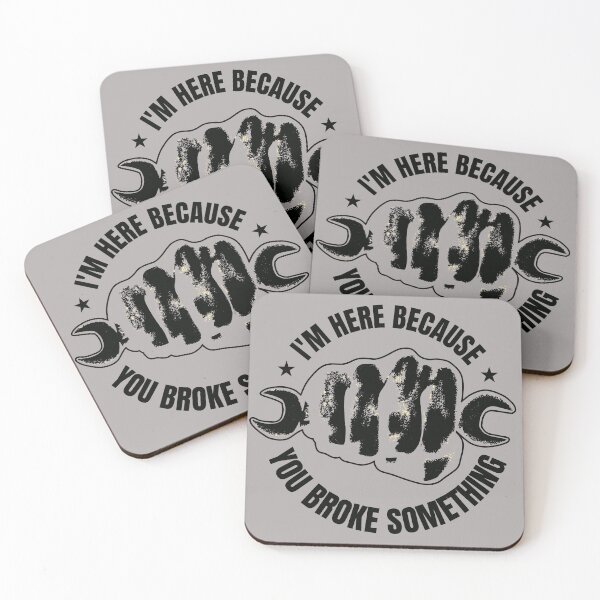 Item preview, I'm here because you broke something designed and sold by BlindmanArt.
