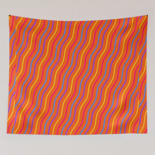 Item preview, Pattern Waves - Abstract Colorful Design designed and sold by 2teesme.