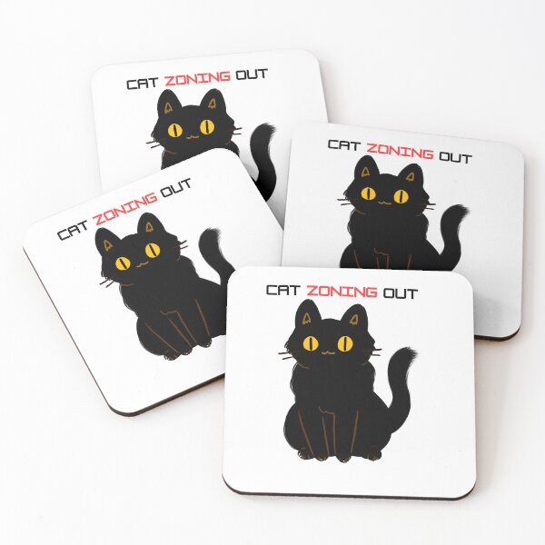 Item preview, cat zoning out designed and sold by UMIARTS ⭐⭐⭐⭐⭐.