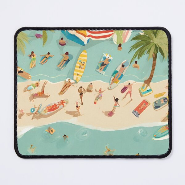Item preview, Beach Days No.4. Part of a Set of 4. Get 1 or Get Them All! designed and sold by Meridian Threads.