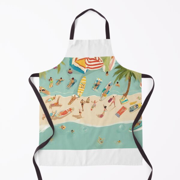 Item preview, Beach Days No.4. Part of a Set of 4. Get 1 or Get Them All! designed and sold by Meridian Threads.