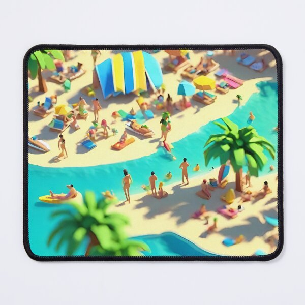 Item preview, Endless Summer Days No.1. Part of a Set of 2. Isometric Styled. designed and sold by Meridian Threads.