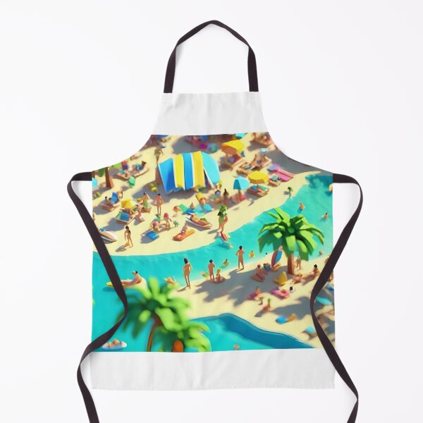 Item preview, Endless Summer Days No.1. Part of a Set of 2. Isometric Styled. designed and sold by Meridian Threads.