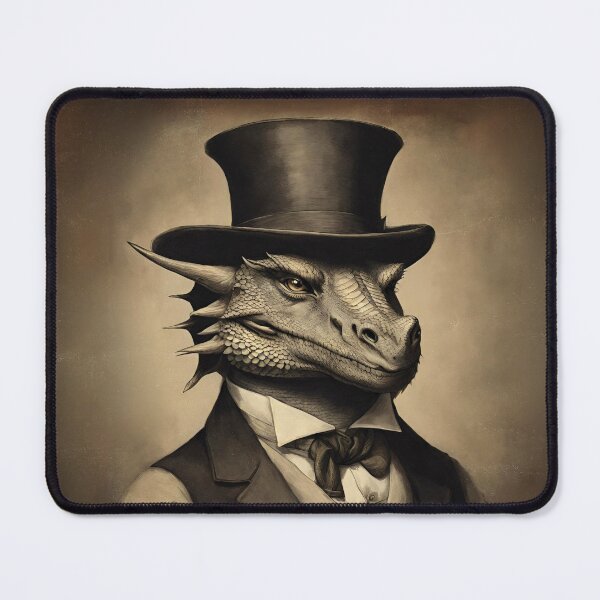 Item preview, Dragon Portrait Victorian Artistic Gift Fashion Style designed and sold by popanato.