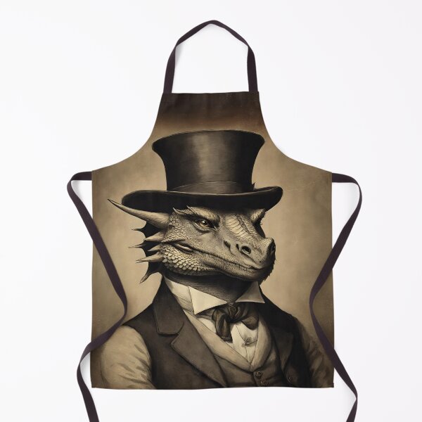Item preview, Dragon Portrait Victorian Artistic Gift Fashion Style designed and sold by popanato.