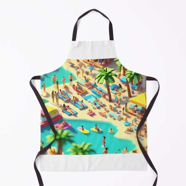 Item preview, Endless Summer Days No.2. Part of a Set of 2. Isometric Styled. designed and sold by Meridian Threads.