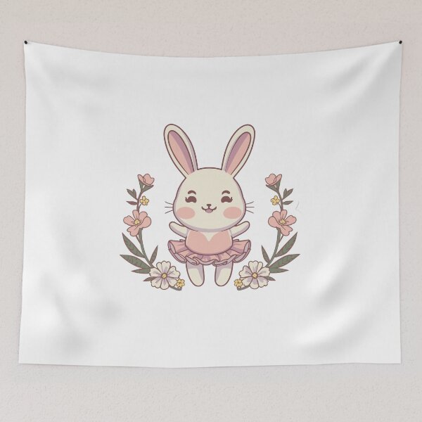 Item preview, Adorable Bunny 6 designed and sold by HahaHandlesHub.