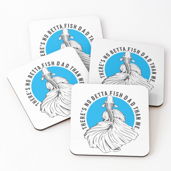 Item preview, There's No Betta Fish Dad Than Me, Fighting Fish Pet Lover Funny Quote  designed and sold by artworkathome.