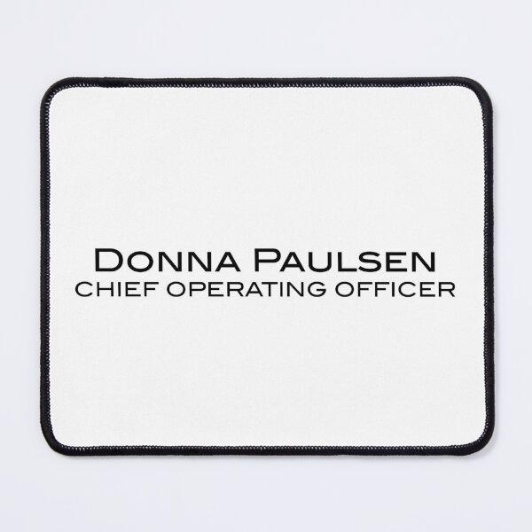 Item preview, Donna Paulsen Chief Operating Officer Door Name designed and sold by FandomPlanet.